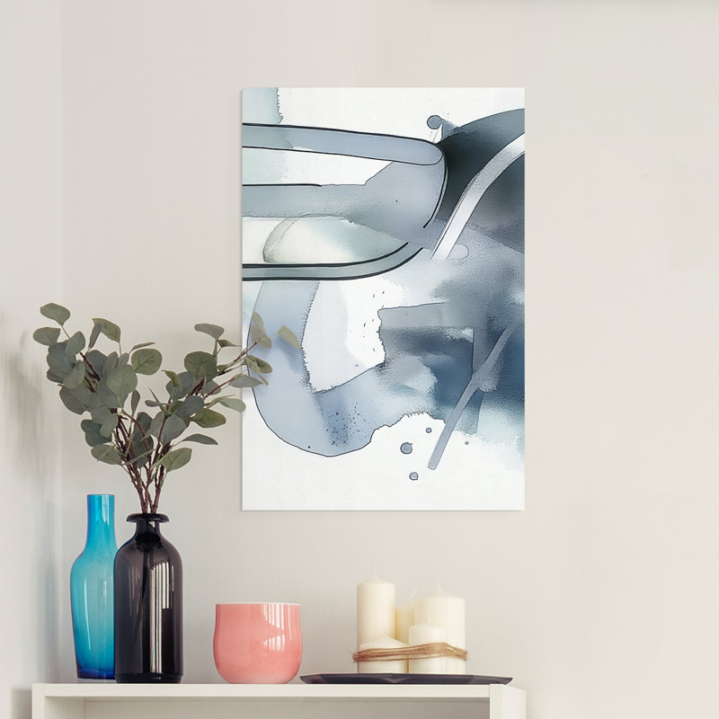 Série ABSTRACT DCCXLIX - Impression sur toile seulement - NON CADRE, H 18 po x l 12 po