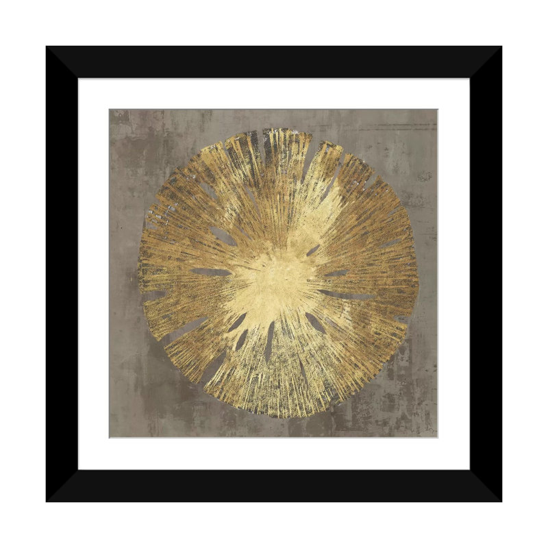 Dollar de sable ii, Papier d'art encadré noir, Blanc, H 24 po x l 24 po x P 1 po