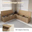 Banc de coin-repas Kitchen Kitchen, banc de coin en bois sans dossier avec siège à coussin, banc de salle à manger en L avec espace de rangement caché-857941203-857941205
