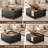 Farmhouse Lift Top Coffee Table With Hidden Storage, Multi-Function Coffee Table Living Room-827512097