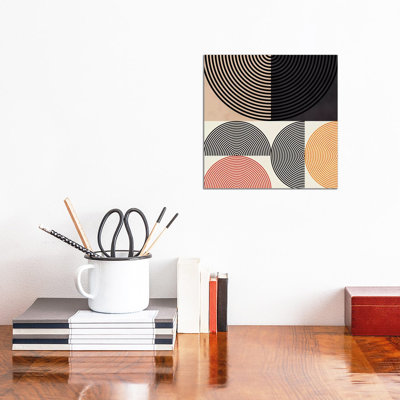 «Lines and Shapes II» par Ana Rut Bré - impression d'art graphique