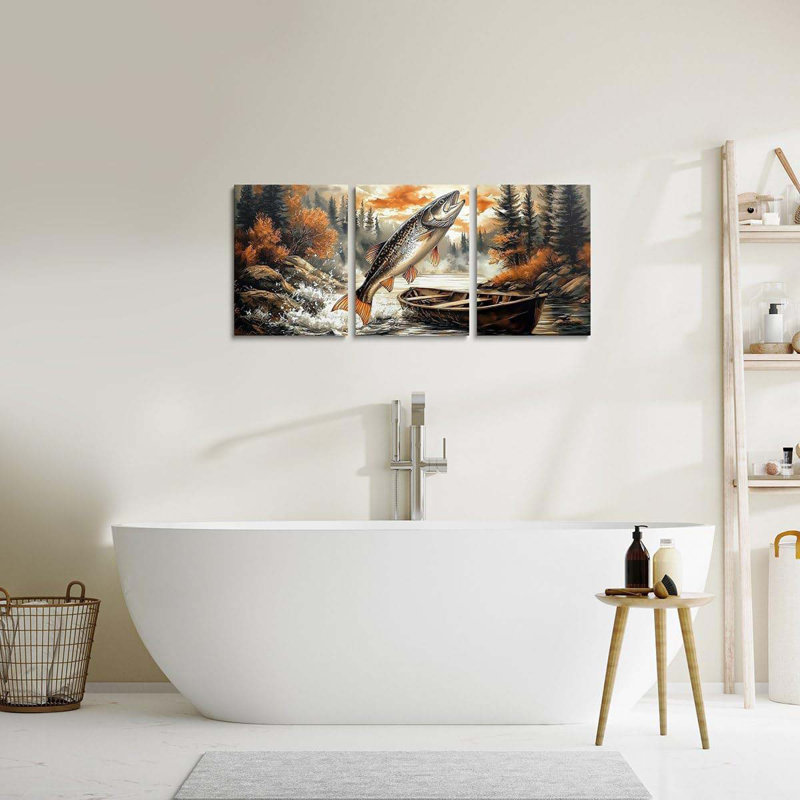 3 Piece Wrapped Canvas Print