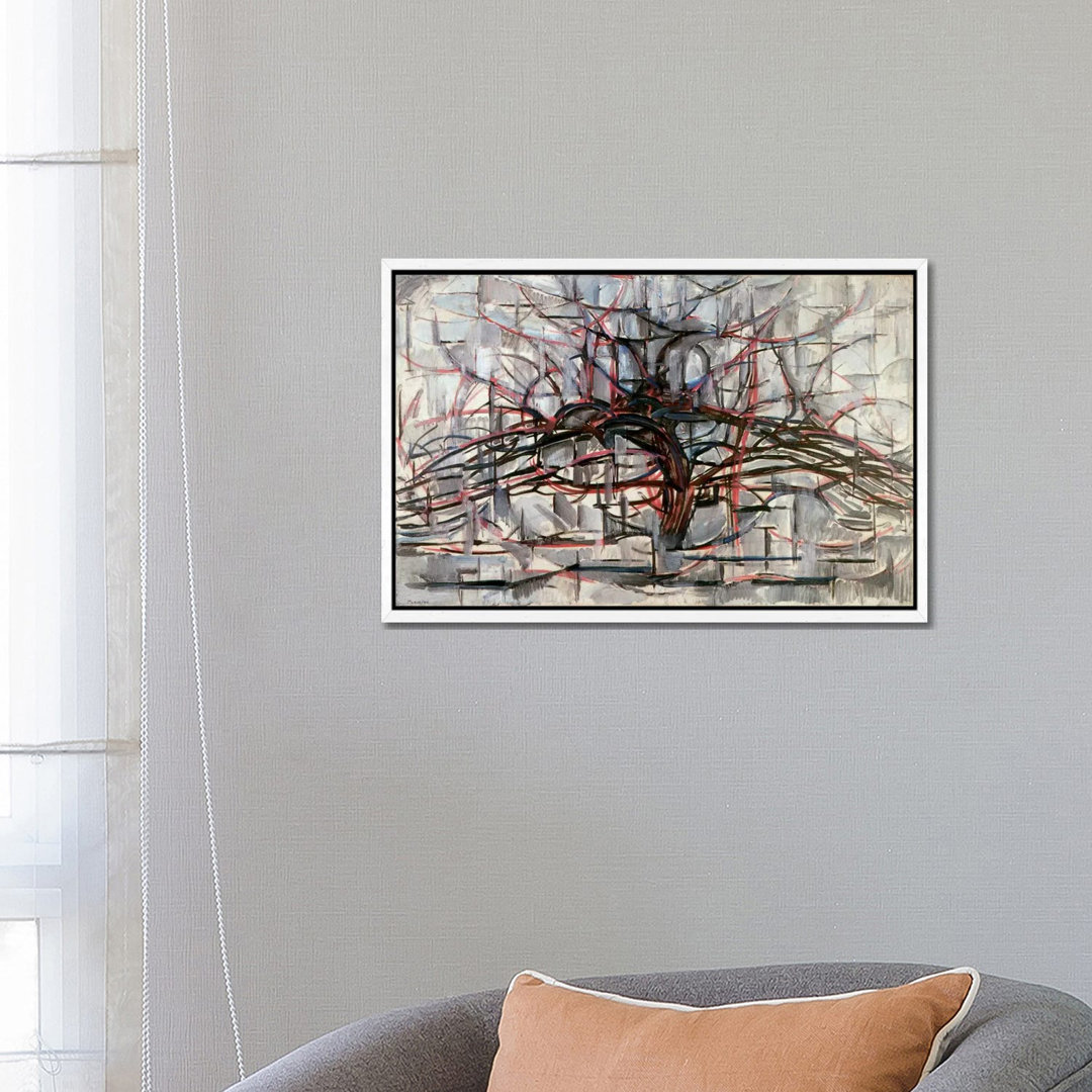 Tree, 1911 by Piet Mondrian - Wrapped Canvas Print