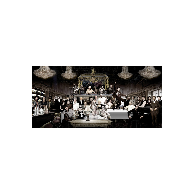 «Wonderful World» par James Chiew - photographie sans cadre, H 39 po x l 79 po