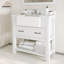 Meuble-lavabo 36 po blanc avec miroir
