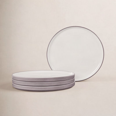 Colortex Stone 6" Porcelain Appetizer Plate