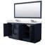 Icon 72" Freestanding Double Bathroom Vanity with Cultured Marble Top-886984217-886984221