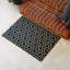 Neighburly Non-Slip Geometric Outdoor Doormat