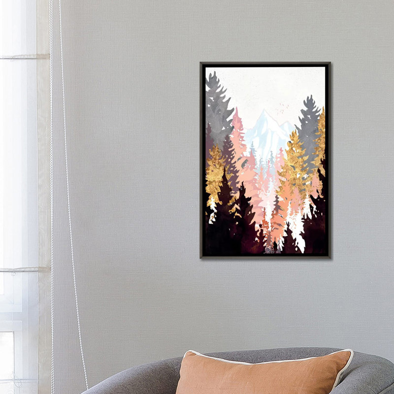 « wine forest » par spacefrog designs-print, H 26 po x l 18 po x P 1,5 po, Toile tendue
