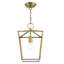 Luminaire suspendu géométrique 1 lumière Howington-1876478928