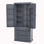 Armoire de rangement avec 3 tablettes réglables-199525431