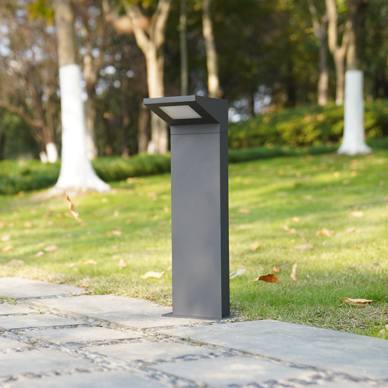 Gray Integrated LED Pathway Light