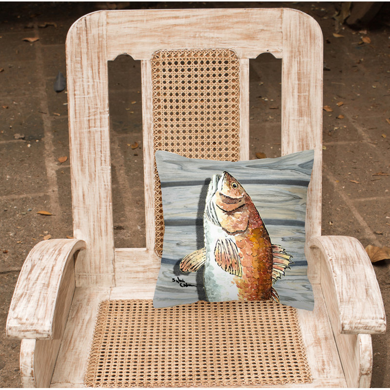  Coussin 14 "Red Fish