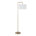 Plated Gold/Off-White Linen
