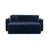 Fausse fourrure bleu marine