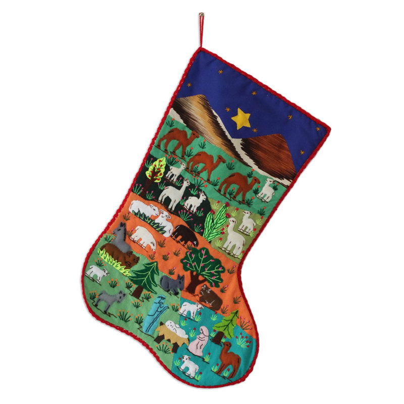 Nativity Scene Stocking