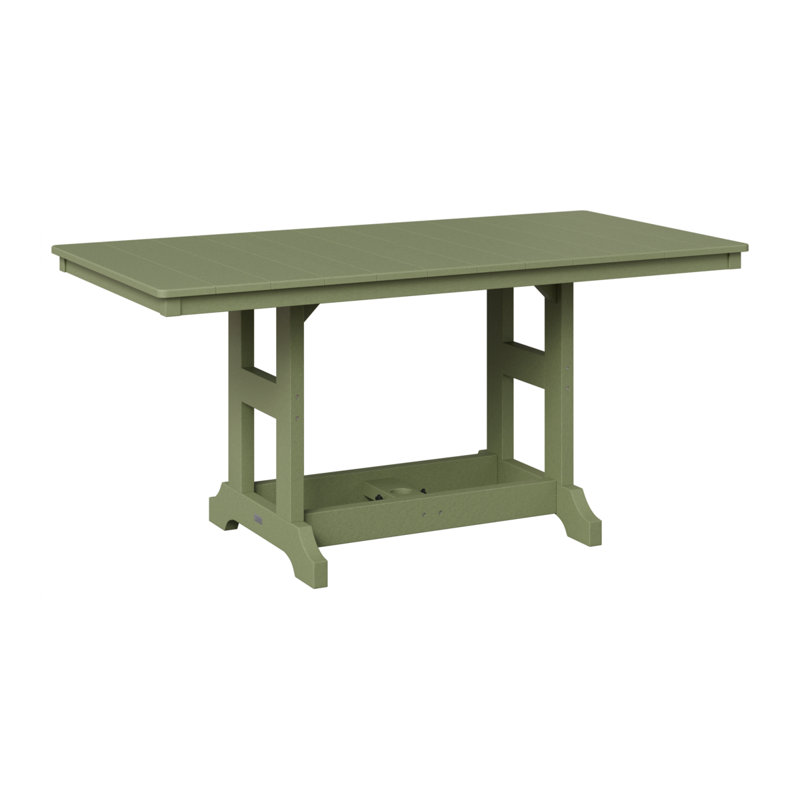 Table de salle à manger rectangulaire Berlin Garden, H 39,5 po x l 66 po x P 33 po, Sauge