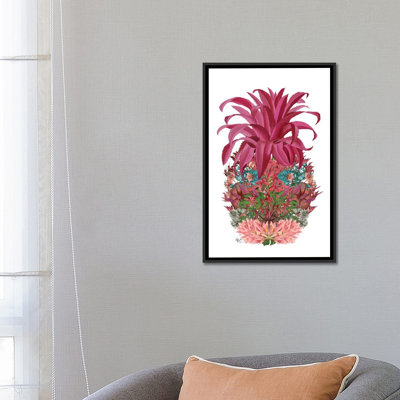 «Floral Pineapple III», impression sur toile