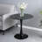 24 Inch Round Table, Modern Dining Table, MDF Top and Steel Base Tulip Round Kitchen Table, Kitchen Table, Coffee Table for Living Room-764372226-764372230-764372232