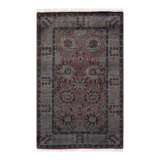 Fine Vibrance One-of-a-Kind 3'2" X 4'10" Hand Knotted Area Rug