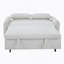 Canapé-lit 57,48 "convertible 2 places avec oreillers et ports USB-1337138975