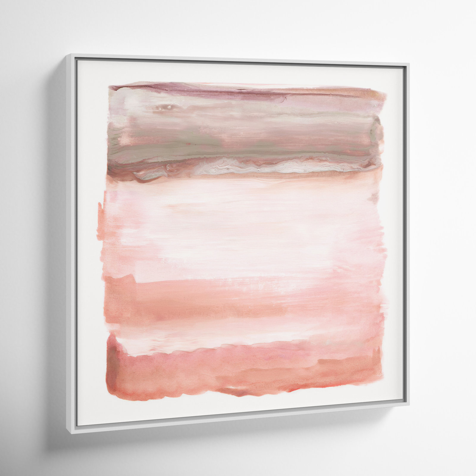 Boho Sky I by Nan- Floater Frame Print on Canvas, 31.5" H x 31.5" W x 2" D, White