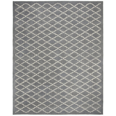 Carolene Hand Tufted Wool Geometric Rug