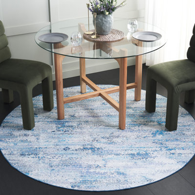 Tapis gris / bleu Kochyar 904