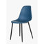 Aspen 5-Piece Casual Dining Set - Compact Square Table & 4 Curved Plastic Chairs-124157550-105508261
