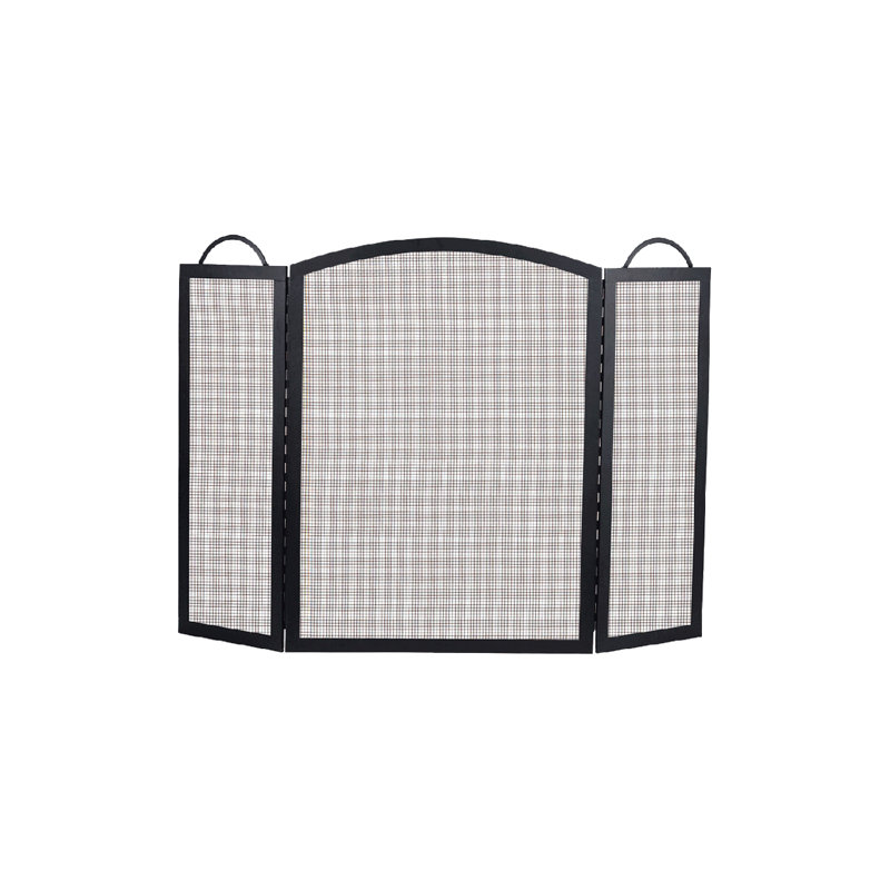 Pare-étincelles en acier 3 panneaux Daiton, H 36 po x l 52 po
