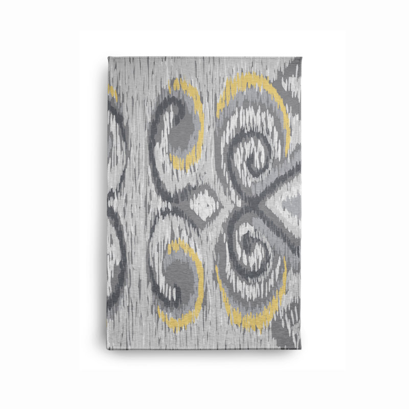Carlino Chenille Ikat Indoor Rug, Rectangle 3' x 5'