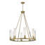 Lustre 8 lumières Marquetta