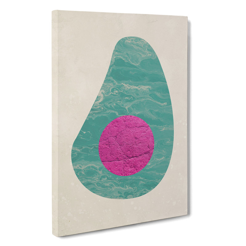 Avocado - Wrapped Canvas, 50cm H x 35cm W x 3cm D