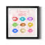 Rainbow Kiss - impression encadrée-1140253972-1140254205