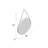Leather Strap Hanging Wood Wall Mirror-23509694