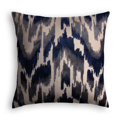Ikat Cotton Reversible Pillow Cover