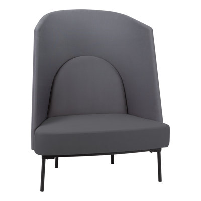 Wingback Semi-Private Lounge Study Pod Seating