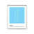 White Framed