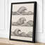 Flowing Waves Japandi 1 Piece Wrapped Canvas Wall Art-1285734434-1285734438