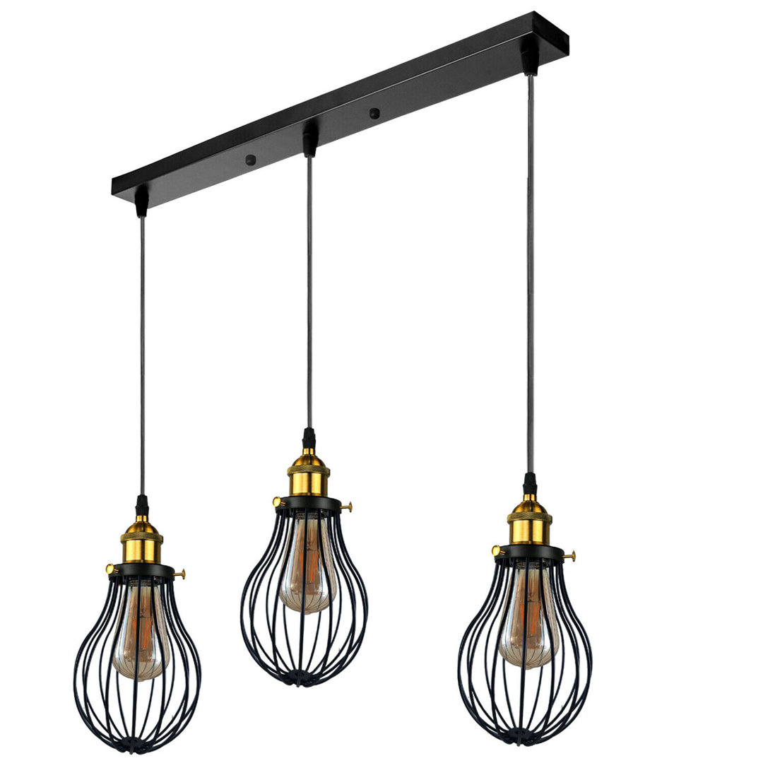 Dawesville 3-Light Kitchen Island Geometric Pendant