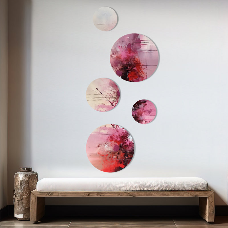 Modernist Expressions I - Modern Midcentury Metal Wall Décor