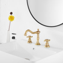 Brass Bathroom Sink Faucets - Wayfair Canada