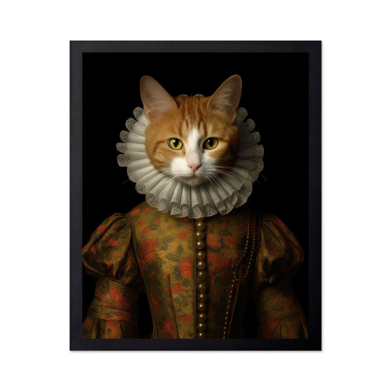 Chat de la Renaissance, Unframed, Poster, 12"H x 16"W