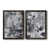 Toile avec cadre noir