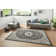 Keshan Tufted Black/Grey Rug