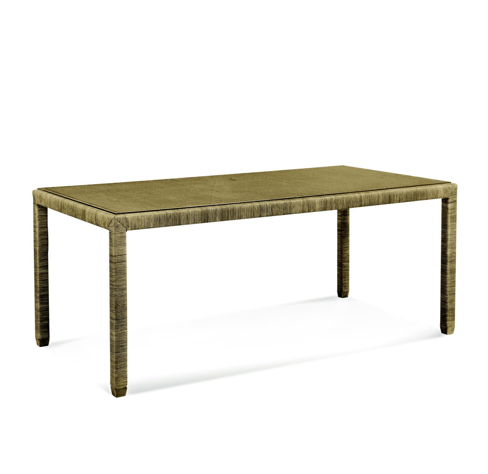 Glinda 72'' Dining Table, Brass