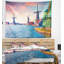 Tapisserie «Landscape Zaandam Mills on Water»-28491370