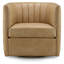 Fauteuil demi-tonneau pivotant de 31,1 po Anniya-1264369816