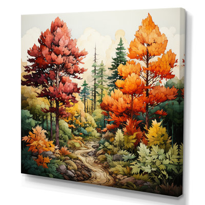 Pine Tree Autumn Magic II - impression