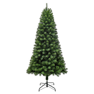 L'épinette Oxford pré-éclairée de 7 pi Holiday Aisle®